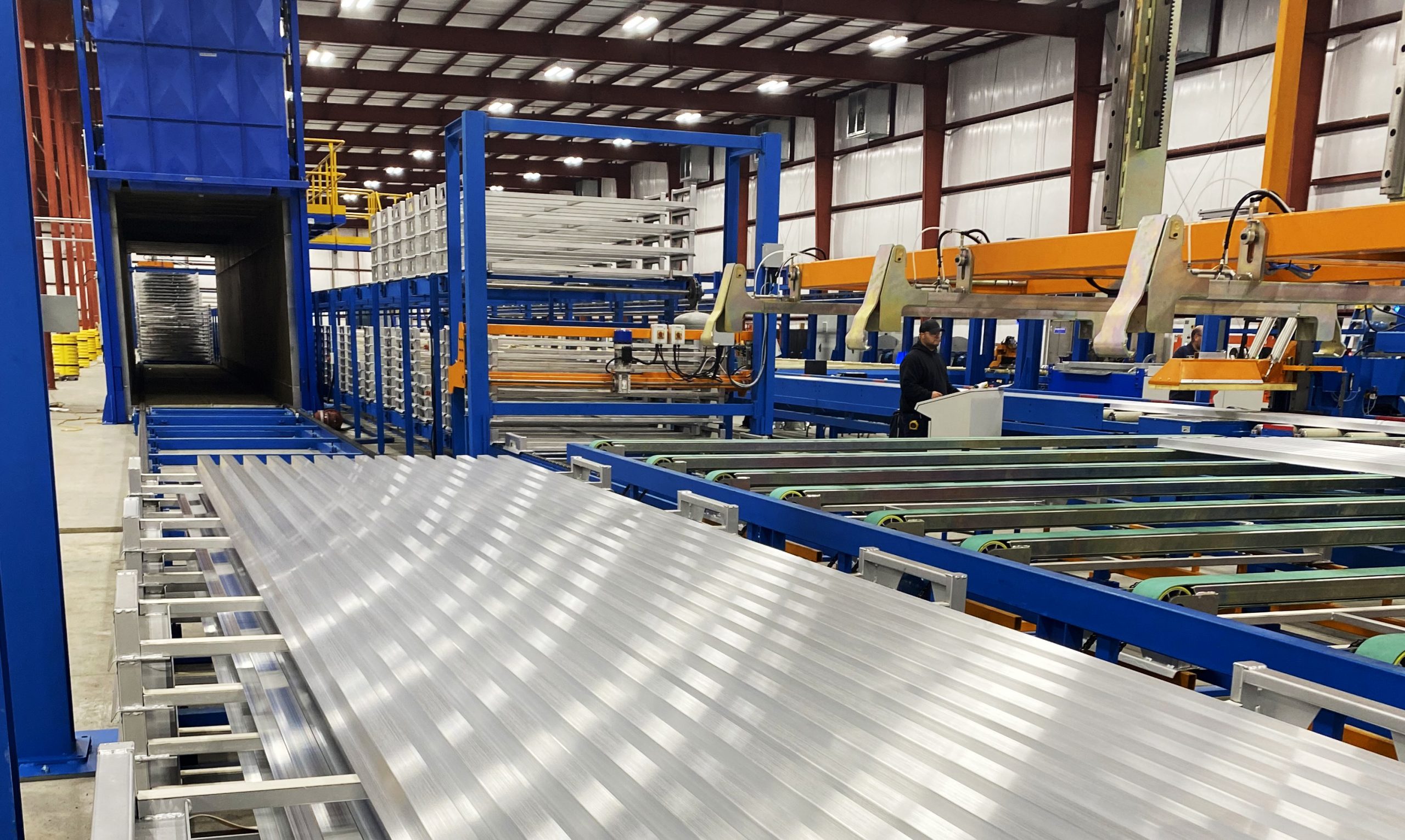 Aluminum Extrusion Fabrication Line
