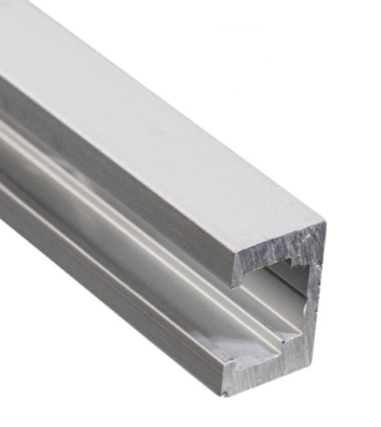 T-slot extrusion is a popular aluminum profile for solar panel mounting.